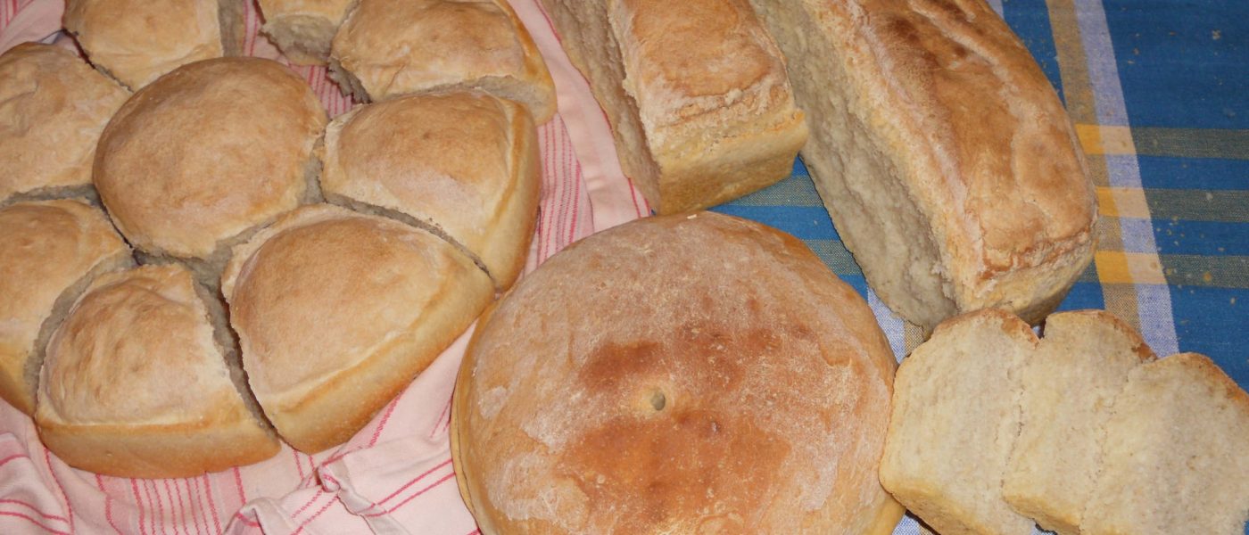 Homemade bread with prozimi