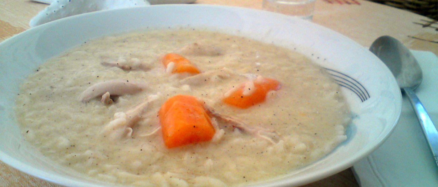 Kotosoupa avgolemono